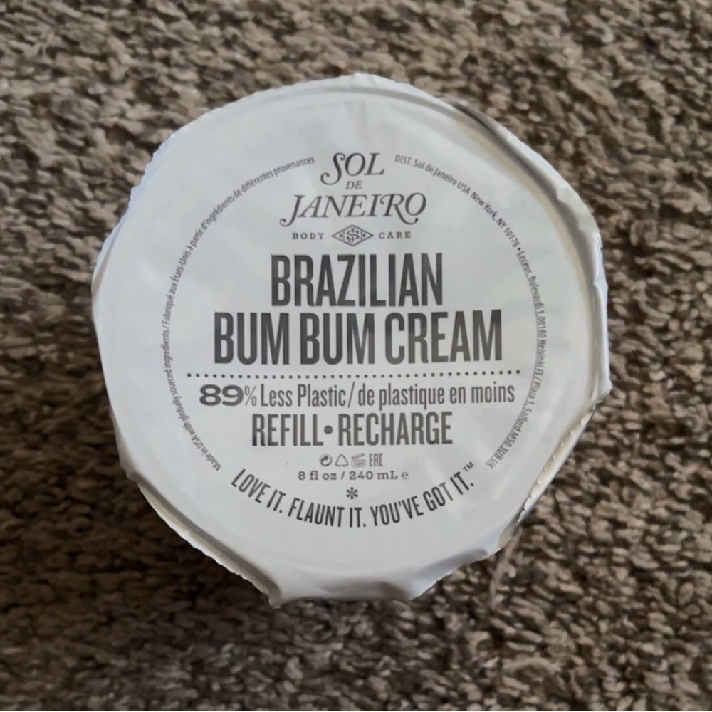 Sol de Janeiro Yellow Brazilian Bum Bum Cream Refill Pod New
